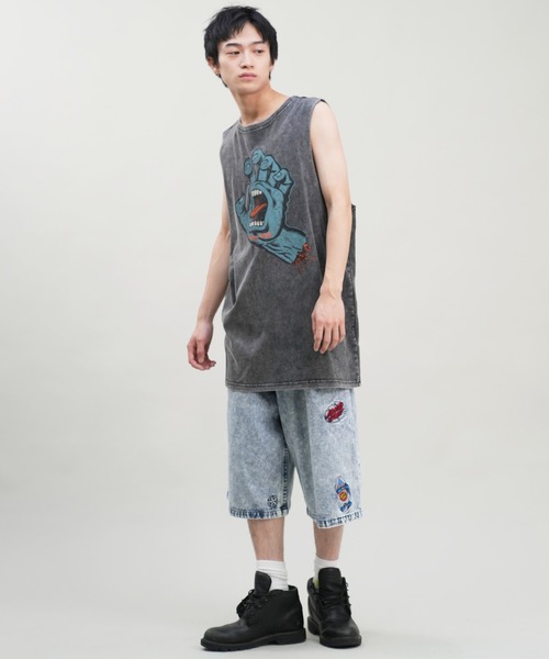 SANTA CRUZ(サンタクルーズ)の「【ムラサキスポーツ限定】SANTACRUZ/サンタクルーズ タンクトップ バックプリント ピグメント 502242407(タンクトップ・メンズ・ブラック系3/ブラック系2/ブラック系4/ブラック系1・L/M/XL)」の13枚目の写真