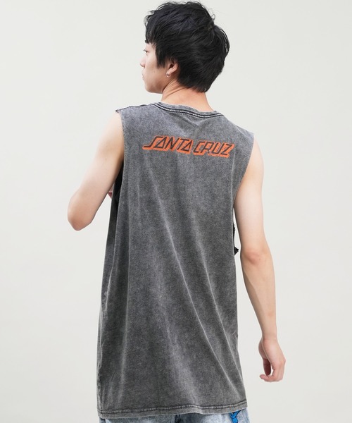 SANTA CRUZ(サンタクルーズ)の「【ムラサキスポーツ限定】SANTACRUZ/サンタクルーズ タンクトップ バックプリント ピグメント 502242407(タンクトップ・メンズ・ブラック系3/ブラック系2/ブラック系4/ブラック系1・L/M/XL)」の11枚目の写真