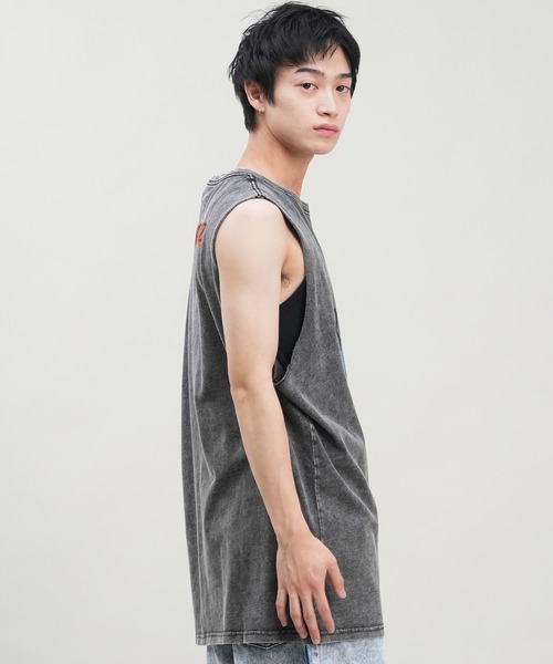 SANTA CRUZ(サンタクルーズ)の「【ムラサキスポーツ限定】SANTACRUZ/サンタクルーズ タンクトップ バックプリント ピグメント 502242407(タンクトップ・メンズ・ブラック系3/ブラック系2/ブラック系4/ブラック系1・L/M/XL)」の12枚目の写真