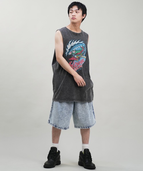 SANTA CRUZ(サンタクルーズ)の「【ムラサキスポーツ限定】SANTACRUZ/サンタクルーズ タンクトップ バックプリント ピグメント 502242407(タンクトップ・メンズ・ブラック系3/ブラック系2/ブラック系4/ブラック系1・L/M/XL)」の20枚目の写真