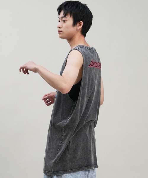 SANTA CRUZ(サンタクルーズ)の「【ムラサキスポーツ限定】SANTACRUZ/サンタクルーズ タンクトップ バックプリント ピグメント 502242407(タンクトップ・メンズ・ブラック系3/ブラック系2/ブラック系4/ブラック系1・L/M/XL)」の17枚目の写真