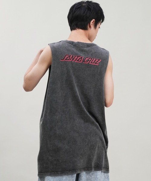 SANTA CRUZ(サンタクルーズ)の「【ムラサキスポーツ限定】SANTACRUZ/サンタクルーズ タンクトップ バックプリント ピグメント 502242407(タンクトップ・メンズ・ブラック系3/ブラック系2/ブラック系4/ブラック系1・L/M/XL)」の18枚目の写真