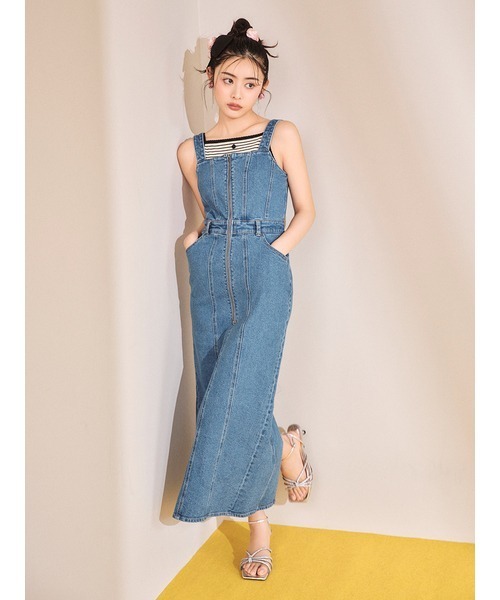 LILY BROWN(リリーブラウン)の「カップインローズキャミソール(キャミソール・レディース・ホワイト/ブラック/ミント/その他・FREE)」の6枚目の写真