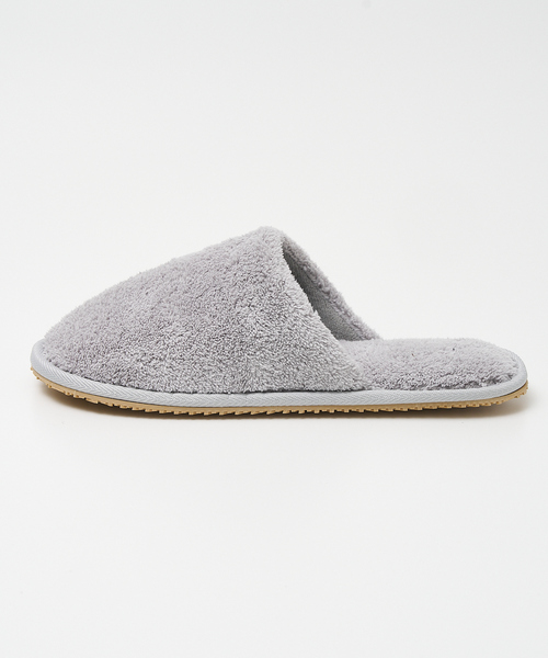 collex（コレックス）の「パイル×ラバースリッパ（ルームシューズ/スリッパ・レディース・グレー/チャコールグレー/ベージュ・M/L）」の13枚目の写真