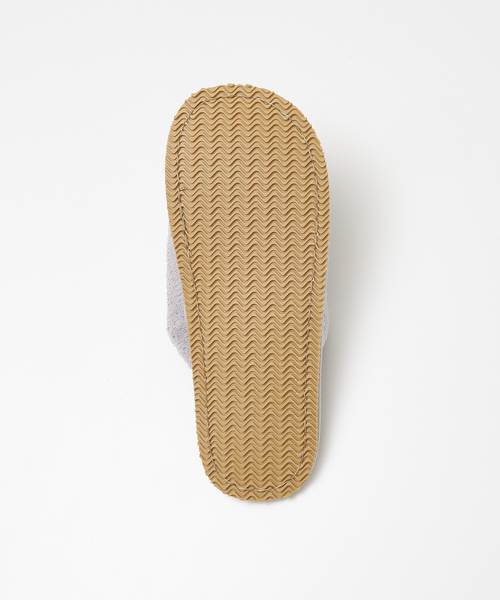 collex（コレックス）の「パイル×ラバースリッパ（ルームシューズ/スリッパ・レディース・グレー/チャコールグレー/ベージュ・M/L）」の14枚目の写真