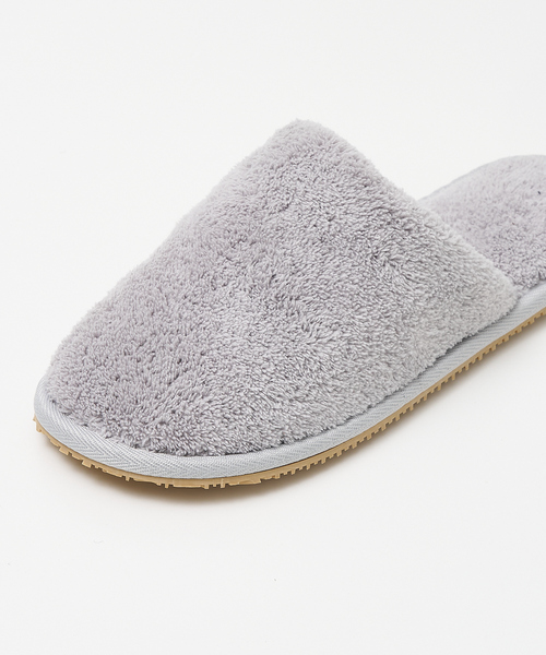 collex（コレックス）の「パイル×ラバースリッパ（ルームシューズ/スリッパ・レディース・グレー/チャコールグレー/ベージュ・M/L）」の16枚目の写真