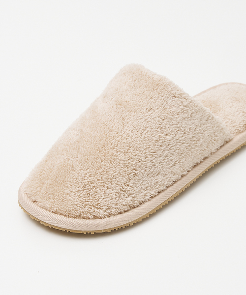 collex（コレックス）の「パイル×ラバースリッパ（ルームシューズ/スリッパ・レディース・グレー/チャコールグレー/ベージュ・M/L）」の17枚目の写真