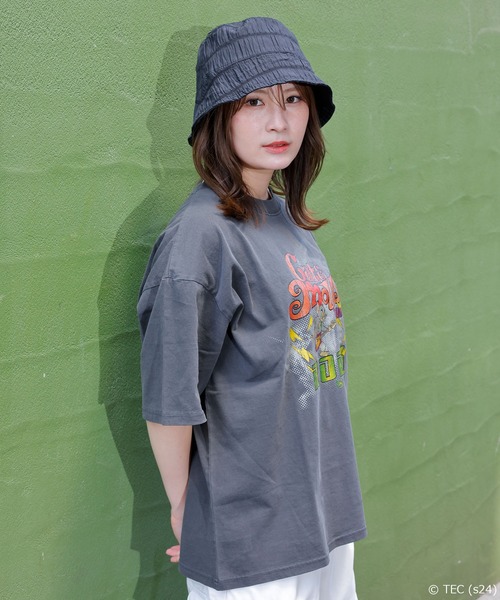 Tom&Jerry(トムアンドジェリー)の「【公式】トムとジェリー ぼかし&ロックTシャツ メンズ(Tシャツ/カットソー・メンズ・ブラック・M/L)」の4枚目の写真