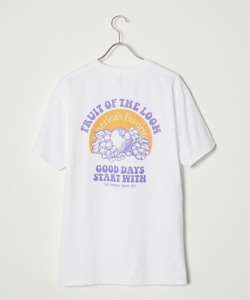 じゃがりこ フルーツオブザルーム 80s アートプリント Tシャツ USA FRUIT OF THE LOOM(フルーツオブザルーム) / フルーツオブザ