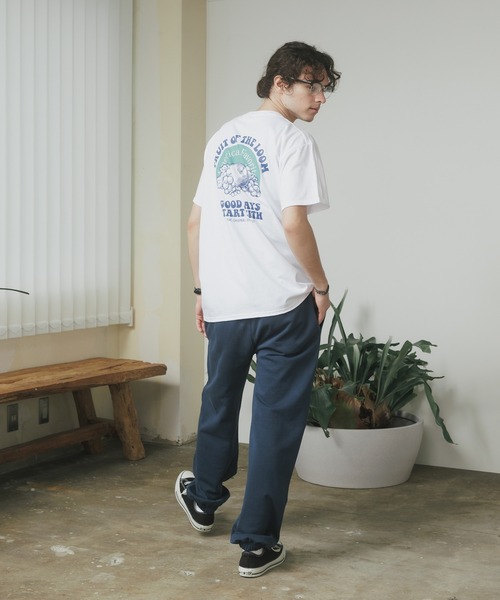 FRUIT OF THE LOOM（フルーツオブザルーム）の「FRUIT OF THE LOOM/フルーツオブザルーム FTL プリントTシャツ31（Tシャツ/カットソー・メンズ・ブルー/レッド/パープル・M/L/XL）」の16枚目の写真