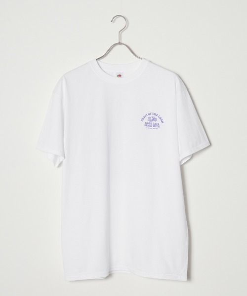 FRUIT OF THE LOOM（フルーツオブザルーム）の「FRUIT OF THE LOOM/フルーツオブザルーム FTL プリントTシャツ31（Tシャツ/カットソー・メンズ・ブルー/レッド/パープル・M/L/XL）」の17枚目の写真