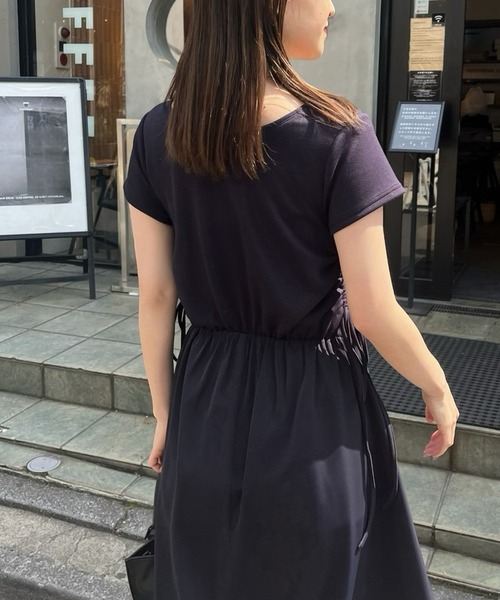 【サキページ✨】❤️ダイアグラム ✨サイズ38✨ドッキングワンピース Bab / Bou Jeloud｜【低身長向けサイズあり】ロゴシアー