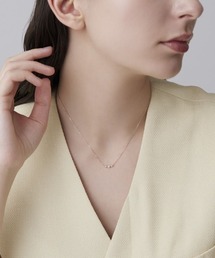 4℃（ヨンドシー）の「【5月誕生石】シルバー ネックレス 2本