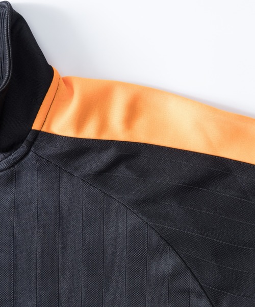 NYLAUS（ナイラス）の「シャドーストライプ サイドライン トラックスーツ ジャージ上下セット（スポーツグッズ・メンズ・ブルー/ワイン系/ブラック系2/ブラック系1・LL/M/L）」の6枚目の写真