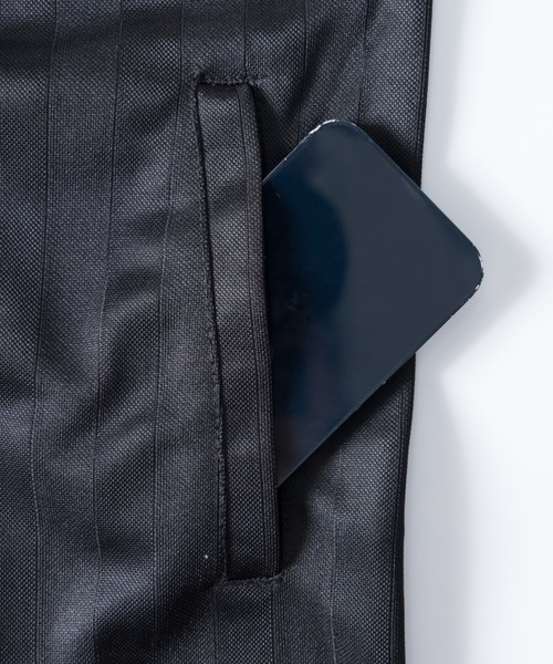 NYLAUS（ナイラス）の「シャドーストライプ サイドライン トラックスーツ ジャージ上下セット（スポーツグッズ・メンズ・ブルー/ワイン系/ブラック系2/ブラック系1・LL/M/L）」の8枚目の写真