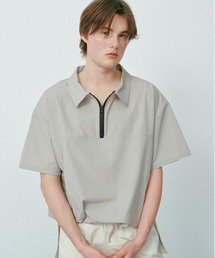 KACCO（カッコ）の「《ユニセックスアイテム》4WAY STRECH POLO SHIRTS / 4way ストレッチドロスト付きアクティブポロ（Tシャツ/カットソー）」