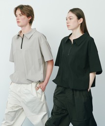 《ユニセックスアイテム》4WAY STRECH POLO SHIRTS / 4way ストレッチドロスト付きアクティブポロ