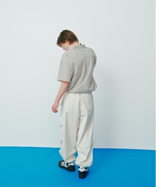 KACCO(カッコ)の「《ユニセックスアイテム》4WAY STRECH POLO SHIRTS / 4way ストレッチドロスト付きアクティブポロ(Tシャツ/カットソー・メンズ・グレー/カーキ/ブラック・LARGE/MEDIUM/SMALL)」の9枚目の写真