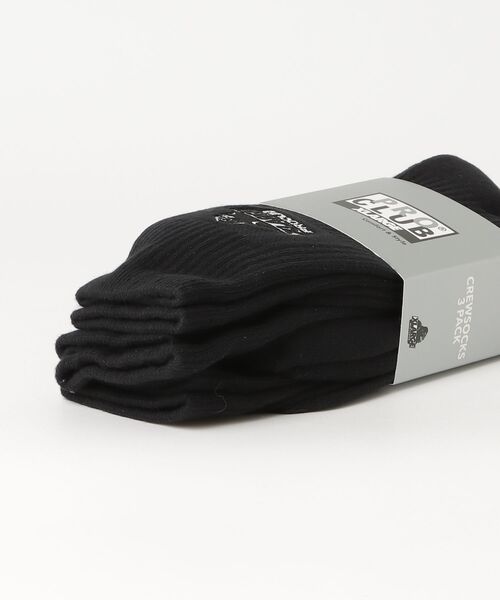 PRO CLUB (プロクラブ)の「XLARGE×PROCLUB 3 PACK SOCKS(ソックス/靴下・メンズ・ブラック/ホワイト/ベージュ・ONE SIZE)」の9枚目の写真