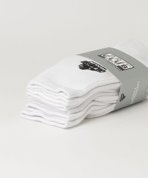 PRO CLUB (プロクラブ)の「XLARGE×PROCLUB 3 PACK SOCKS(ソックス/靴下・メンズ・ブラック/ホワイト/ベージュ・ONE SIZE)」の10枚目の写真