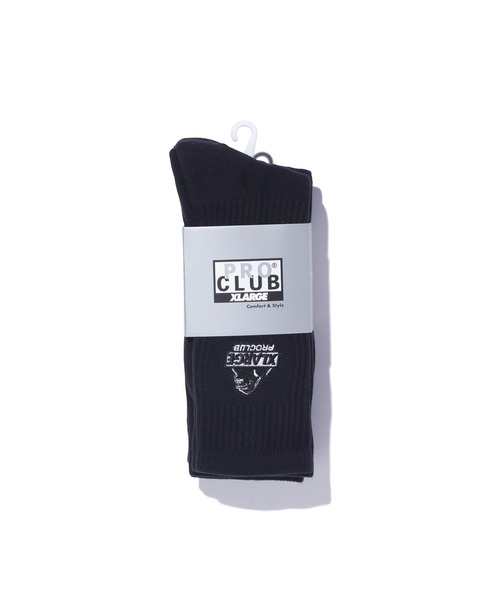 PRO CLUB (プロクラブ)の「XLARGE×PROCLUB 3 PACK SOCKS(ソックス/靴下・メンズ・ブラック/ホワイト/ベージュ・ONE SIZE)」の5枚目の写真