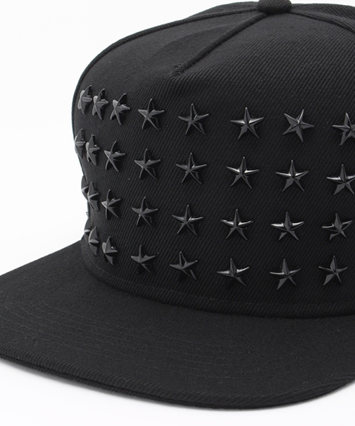 WEGO（ウィゴー）の「WEGO/スタースタッズベースボールキャップ（キャップ・メンズ・ホワイト/ブラック・FREE）」の7枚目の写真