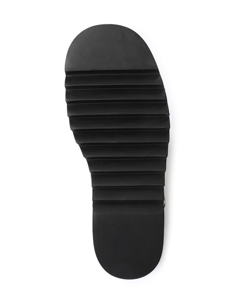 JUNRED（ジュンレッド）の「シンセティックレザーヒールストラップサンダル（サンダル・メンズ・ブラック系その他・S/M/L）」の18枚目の写真