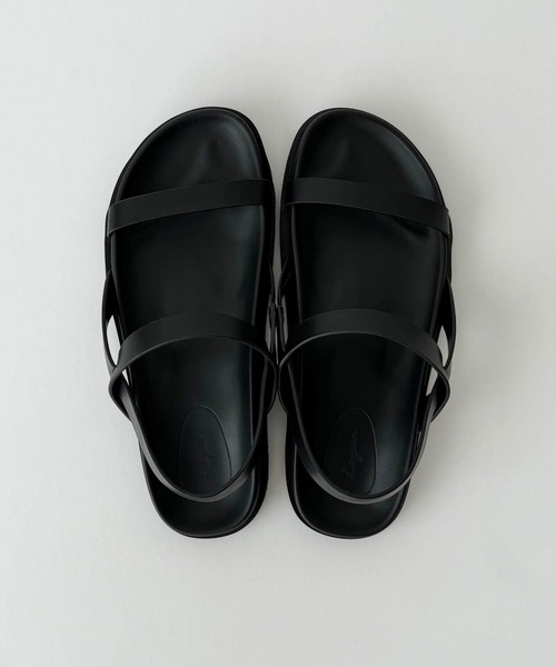 CANAL JEAN（キャナルジーン）の「El mar　ダブルストラップレザーサンダル（サンダル・レディース・ブラウン/ブラック・23.5/24/24.5）」の9枚目の写真