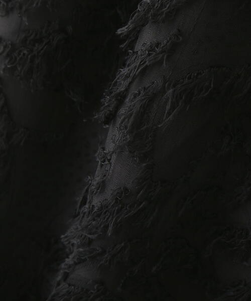 FREE'S MART（フリーズマート）の「◆フリンジジャガードキャミワンピース（ワンピース・レディース・ホワイト/ブラック・SMALL/MEDIUM）」の16枚目の写真