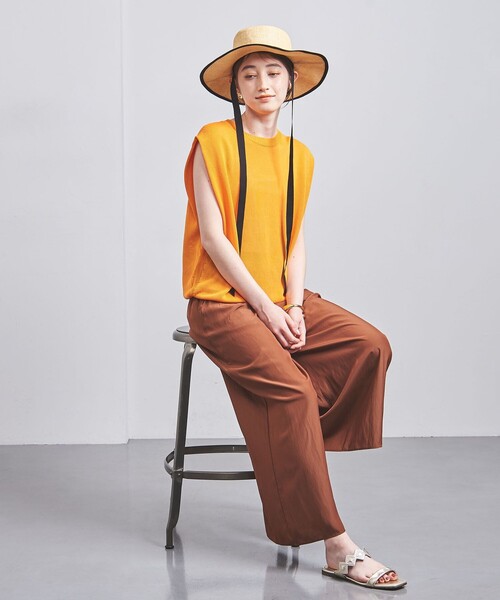 COEUR（クール）の「＜coeur＞ペーパー キャノチェ ハット（ハット・レディース・ナチュラル・FREE）」の9枚目の写真