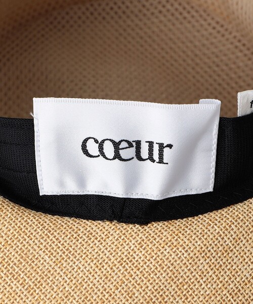 COEUR（クール）の「＜coeur＞ペーパー キャノチェ ハット（ハット・レディース・ナチュラル・FREE）」の19枚目の写真