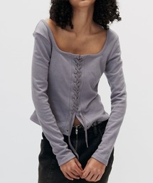 カーディガン 「Uglyshadow」LACE FRILL CARDIGAN レディース UGLY SHADOW カーディガン 「Uglyshadow」LACE FRILL CARDIGAN