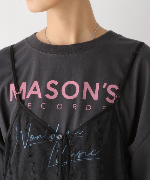 LEPSIM（レプシィム）の「レースレイヤードキャミワンピース　128397（ワンピース・レディース・オフホワイト/ブラック・FREE）」の17枚目の写真