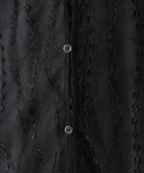 LEPSIM（レプシィム）の「レースレイヤードキャミワンピース　128397（ワンピース・レディース・オフホワイト/ブラック・FREE）」の22枚目の写真