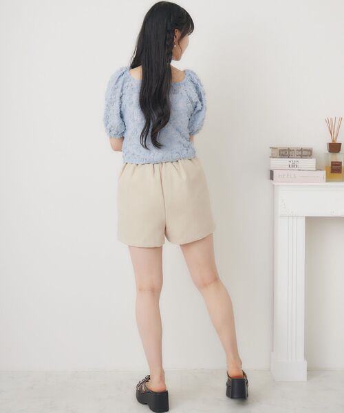 ems excite（エムズエキサイト）の「ツイードW釦SPT（その他パンツ・レディース・ブラック/ベージュ/ピンク・FREE）」の15枚目の写真