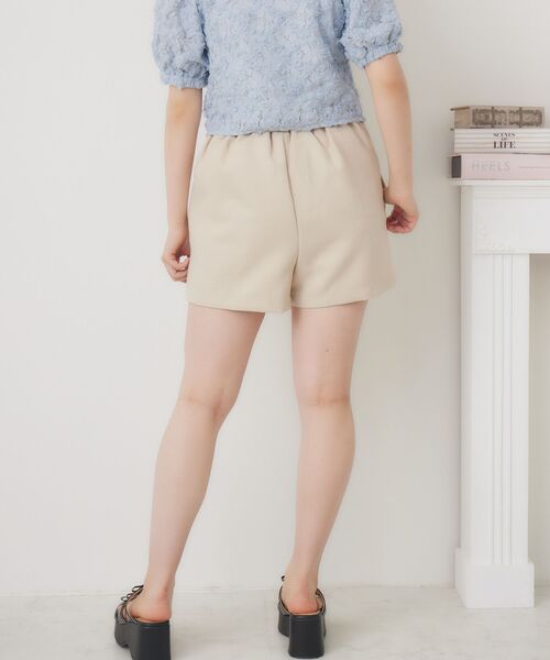 ems excite（エムズエキサイト）の「ツイードW釦SPT（その他パンツ・レディース・ブラック/ベージュ/ピンク・FREE）」の9枚目の写真