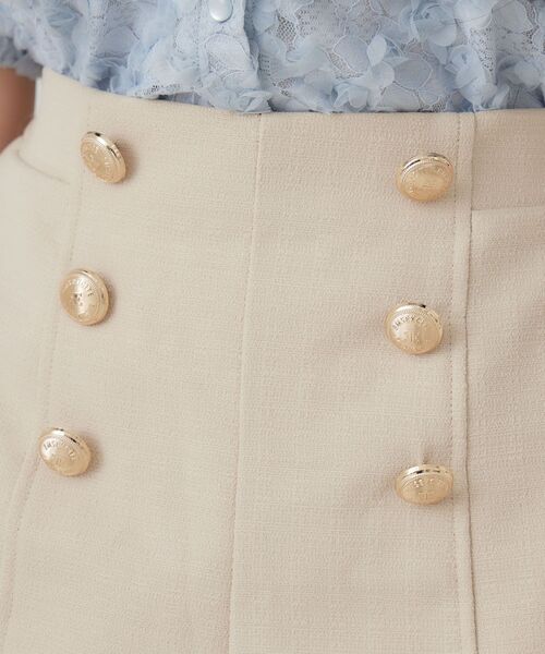 ems excite（エムズエキサイト）の「ツイードW釦SPT（その他パンツ・レディース・ブラック/ベージュ/ピンク・FREE）」の11枚目の写真