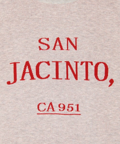 Grand PARK（グランドパーク）の「ジャガード配色ロゴニット（ニット/セーター・レディース・ブラウン/ネイビー/ライトグレー・FREE）」の15枚目の写真