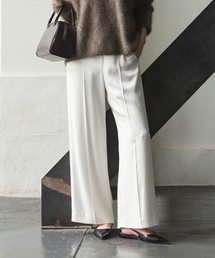 Noble | ルナサテンコンフォートパンツ(スラックス)