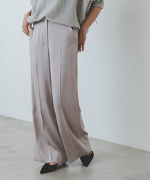Noble | ルナサテンコンフォートパンツ(スラックス)