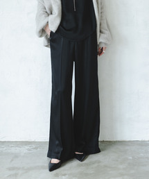 Noble | ルナサテンコンフォートパンツ(スラックス)