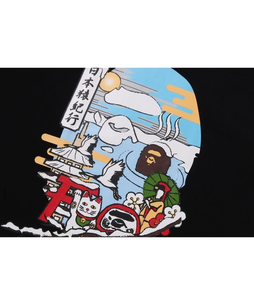 JAPAN CULTURE APE HEAD TEE（Tシャツ/カットソー）｜A BATHING APE（アベイシングエイプ）