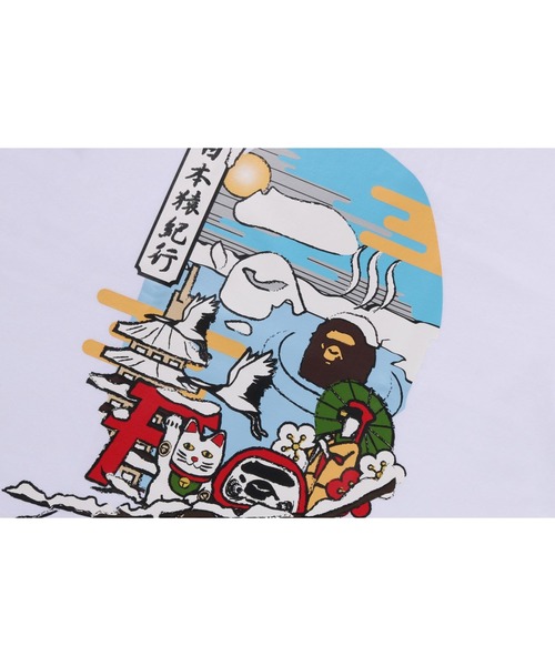JAPAN CULTURE APE HEAD TEE（Tシャツ/カットソー）｜A BATHING APE（アベイシングエイプ）