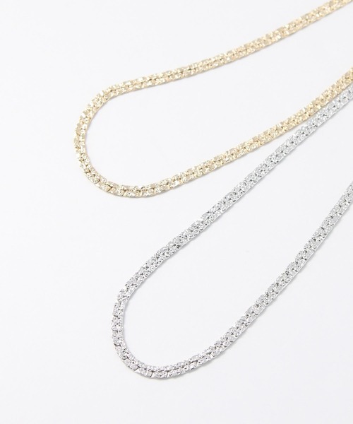 Gready Brilliant（グレディブリリアン）の「ビスマルクチェーンネックレス（ネックレス・レディース・ゴールド/シルバー・FREE）」の5枚目の写真