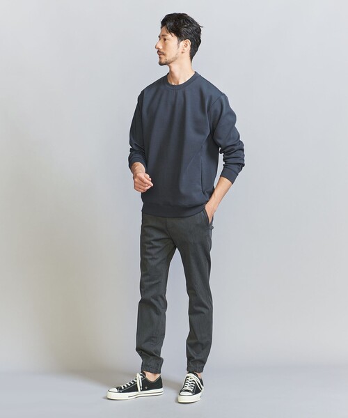 BEAUTY&YOUTH クルーネックスウェットS BEAUTY&YOUTH UNITED ARROWS｜クラッシュ クルーネック