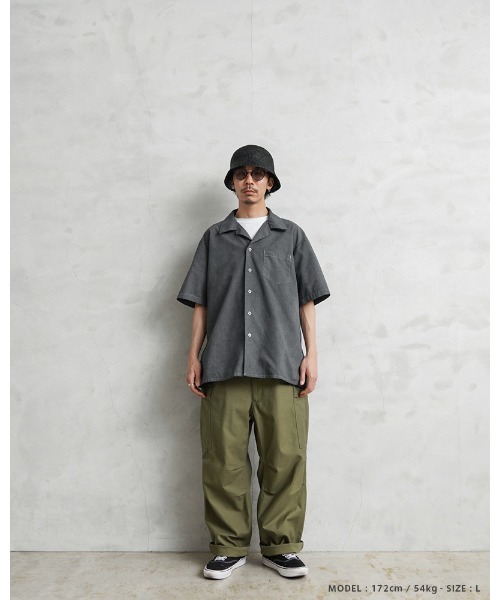 MILITARY(ミリタリー)の「実物 新品 デッドストック 米軍 GENERAL PURPOSE SMOCK ショートスリーブ シャツ(シャツ/ブラウス・メンズ・グレー・X-LARGE/LARGE/MEDIUM/SMALL)」の8枚目の写真