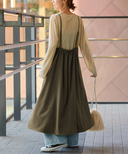 【セール】T/Rフレアキャミワンピース（ワンピース）｜JOURNAL STANDARD relume（ジャーナルスタンダード レリューム）
