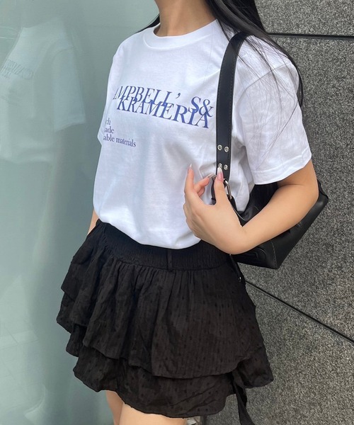 fiere(フィエール)の「オーバーサイズグラフィックデザインTシャツ(Tシャツ/カットソー・レディース・ホワイト・SMALL/MEDIUM/LARGE)」の1枚目の写真