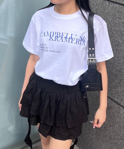 fiere(フィエール)の「オーバーサイズグラフィックデザインTシャツ(Tシャツ/カットソー・レディース・ホワイト・SMALL/MEDIUM/LARGE)」の4枚目の写真