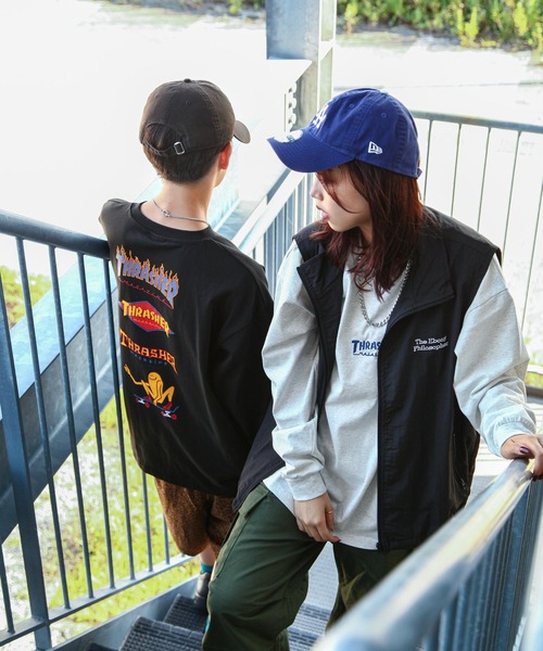 セール】【THRASHER】 バックプリント 長袖 Tシャツ / ロンT（Tシャツ